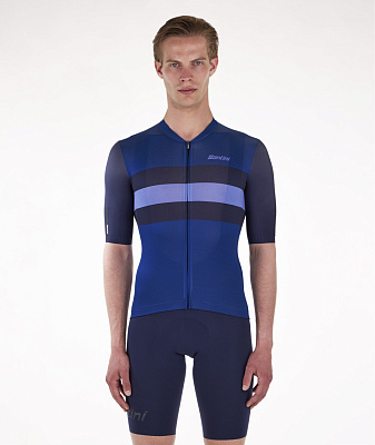 Веломайка Santini Eco Sleek Bengal Jersey / Синий