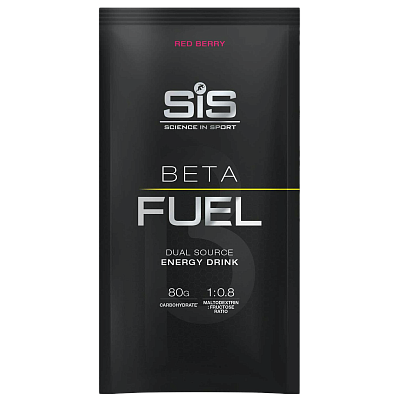 Напиток высокоуглеводный SiS Beta Fuel в порошке, вкус Красные Ягоды, 82гр.
