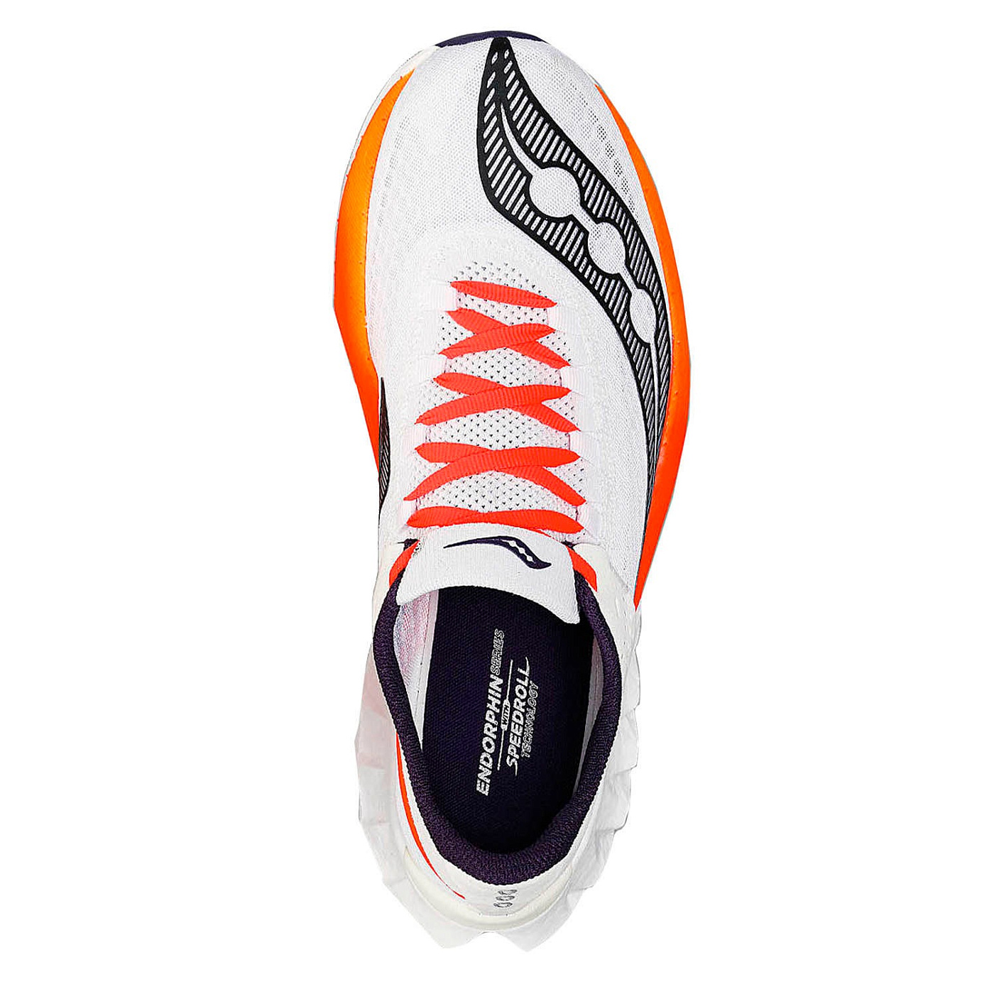 Беговые кроссовки мужские Saucony Endorphin Pro 4 / Белый-Черный