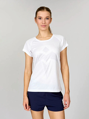 Женская Футболка ECSI Sport Logo / Белый