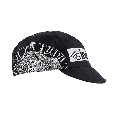 Велокепка Cinelli Cap Gerry Wedd Cyclist Surfer / Черный-Белый