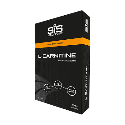 Капсулы жевательные SiS L-CARNITINE, 500мг., вкус Апельсин, 90 таблеток, 133гр.