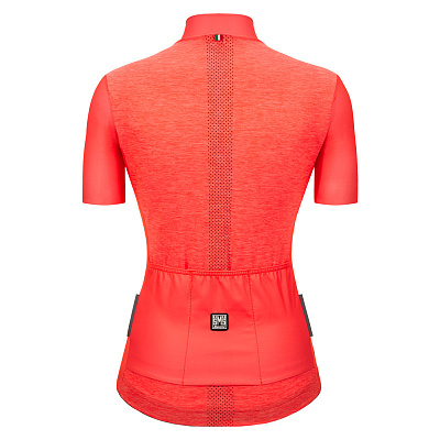 Веломайка женская Santini Colore Puro Women's SS Cycling Jersey / Оранжевый