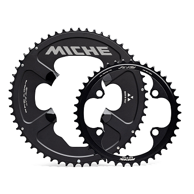 Звезда для шатуна Miche Utg R92 Chainring 58T 12Sp Black With Bolts