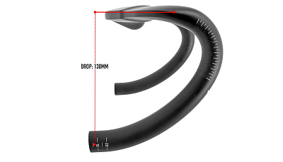 Руль Profile Design Canta Race Carbon Handlebar / Черный