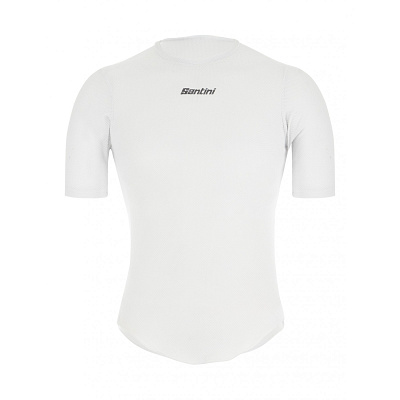 Термомайка с коротким рукавом Santini Delta SS Baselayer / Белый