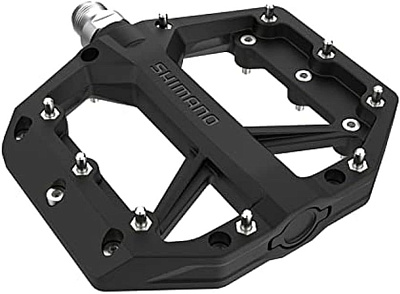 Педали топталки Shimano Flat Pedal PD-GR400 for Trail, All Mountain and Сasual Ride / Черные