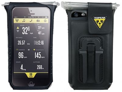 Чехол для смартфона TOPEAK водонепроницаемый, чёрный, для iPhone 5/5S/SE
