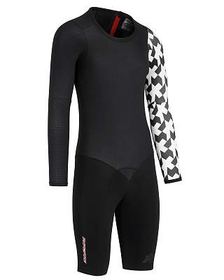 Велокомбинезон Assos Equipe RS Rapidfire LS Chronosuit S9 / Черный