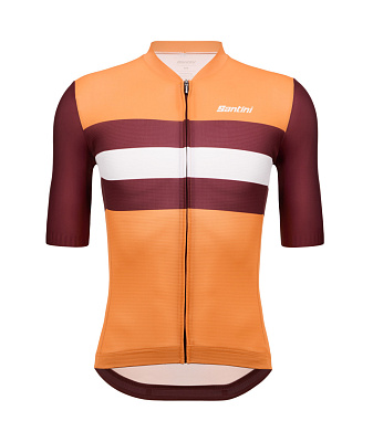 Веломайка Santini Eco Sleek Bengal Jersey / Оранжевый