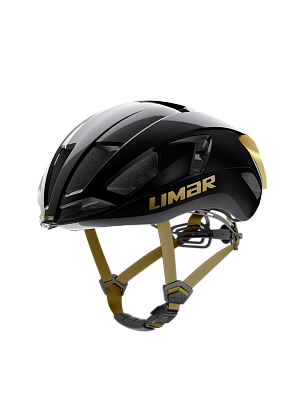 Велосипедный шлем Limar Air Atlas W&B Series / Черный-Золотой
