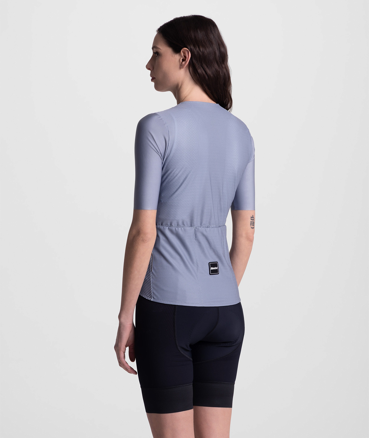 Веломайка Santini Super Lite Unisex Mesh SS Cycling Jersey / Серый