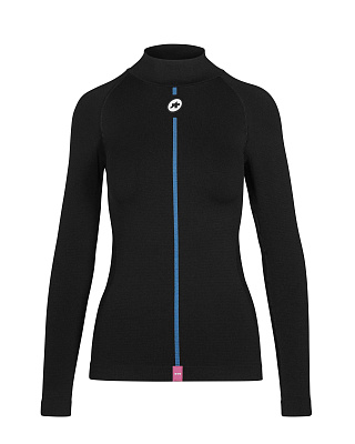Термомайка с длинным рукавом женская Assos Assosoires Wom Winter LS Skin Layer / Черный