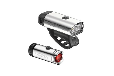 Фонари комплект LEZYNE Micro Drive 450 Xl Pair  / Серый