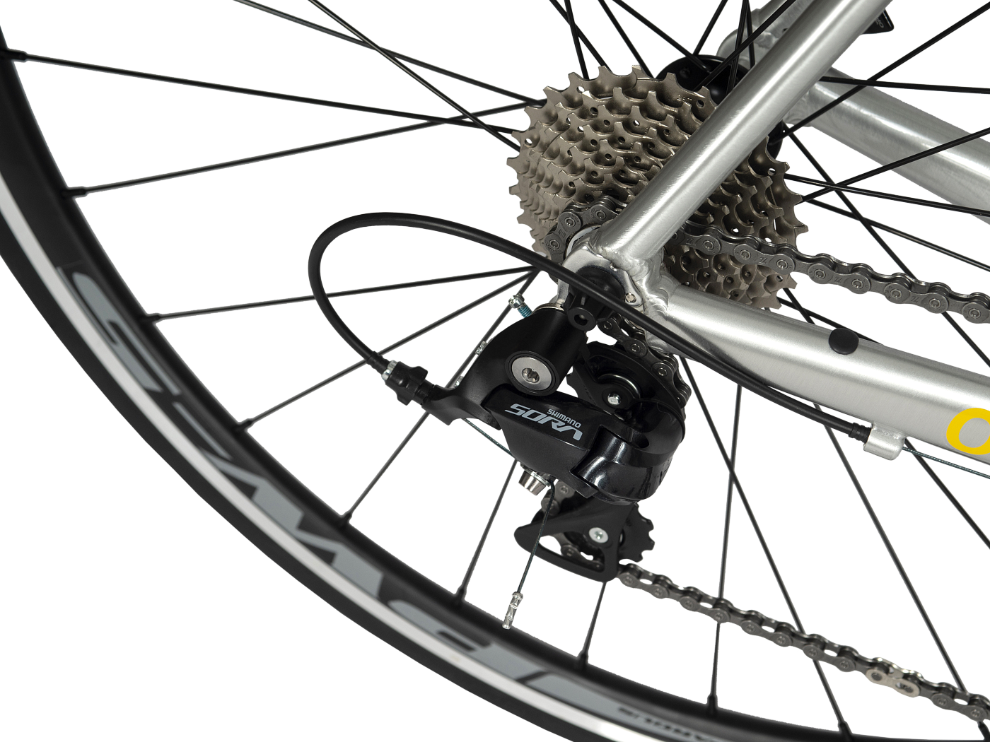 ECSI One Rim Sora 2023 / Серебристый-Желтый