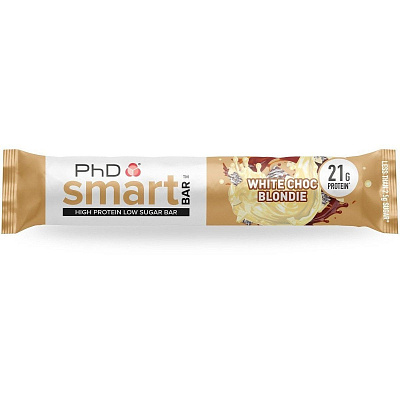 PhD Smart Bar, протеиновый батончик, вкус Белый Шоколад, 64гр