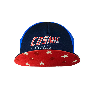 Велокепка Cinelli Cap Cosmic Riders Blue-Sergio-Mora