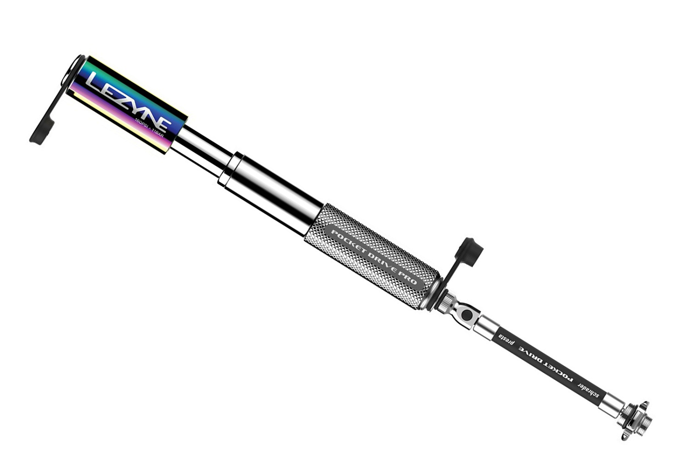 Насос LEZYNE Pocket Drive Pro / Серебряный