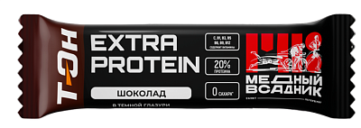 Протеиновый батончик T-ON EXTRA PROTEIN / 50г / Шоколад