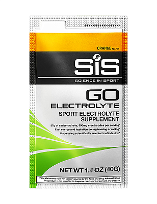 Напиток углеводный SiS GO Electrolyte с электролитами в порошке, вкус Апельсин , 40гр