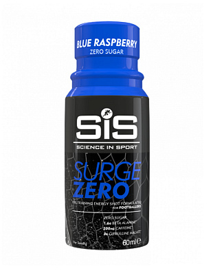 Кофеиновый шот SiS Caffeine Shot SURGE Zero, безкалорийный, вкус Ежевика, 60мл