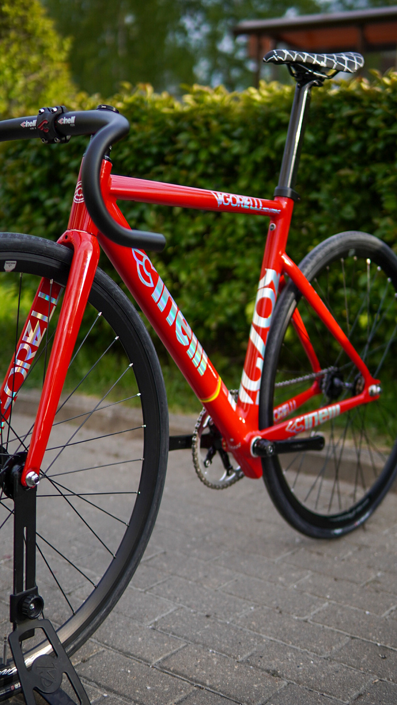 Cinelli Vigorelli Shark X-Press Rim / Красный