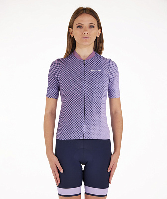 Веломайка женская Santini Paws Women's Jersey / Фиолетовый