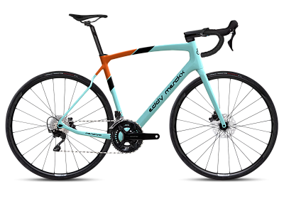 Eddy Merckx Mendrisio 105 2x12 / Голубой-Оранжевый