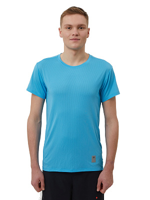 Беговая футболка мужская GRI Лето / Голубой