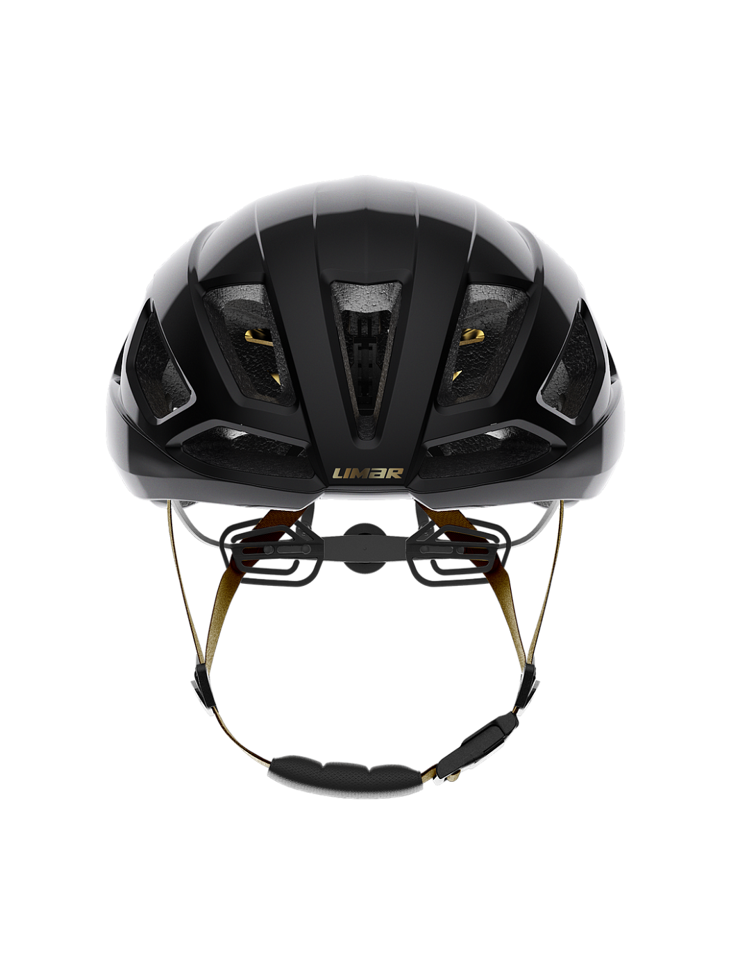 Велосипедный шлем Limar Air Atlas W&B Series / Черный-Золотой