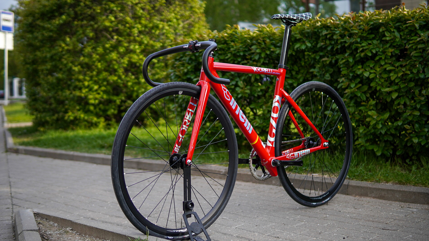 Cinelli Vigorelli Shark X-Press Rim / Красный