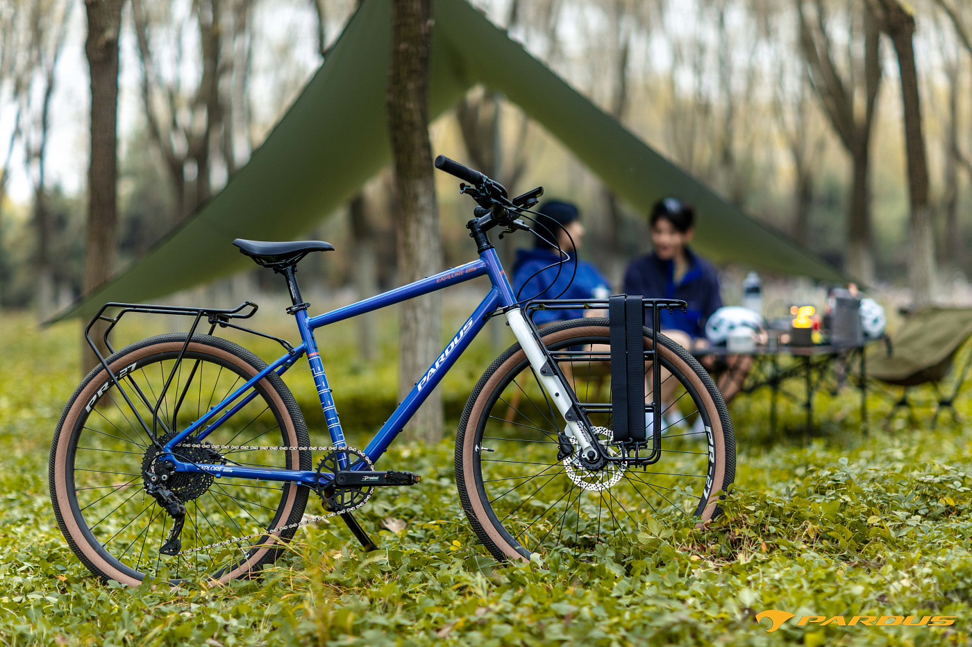 Pardus Explore Sport Urban 27.5" Disc Deore 2023 / Коричневый