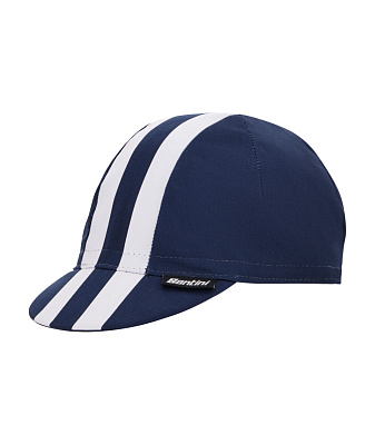 Велокепка Santini Bengal Cycling Cap / Синий-Белый