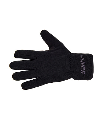 Перчатки зимнее Santini Pile Gloves / Черный