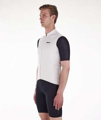 Жилетка Santini Nebula Wind Vest / Белый