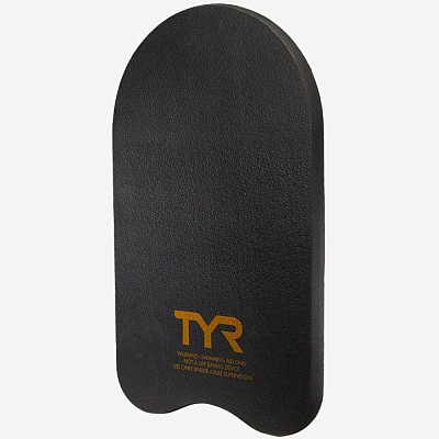 Доска для плавания TYR Kickboard / Черный-Золотой