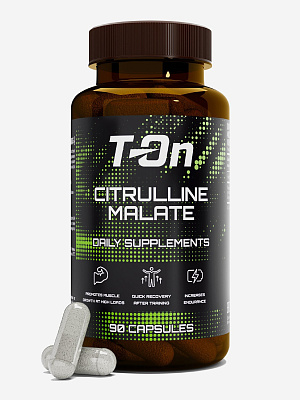 Капсулы T-ON CITRULLINE MALATE / 90 капсул