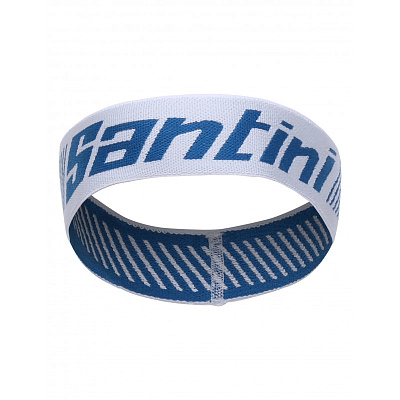 Повязка на голову Santini Sweatband / Белый