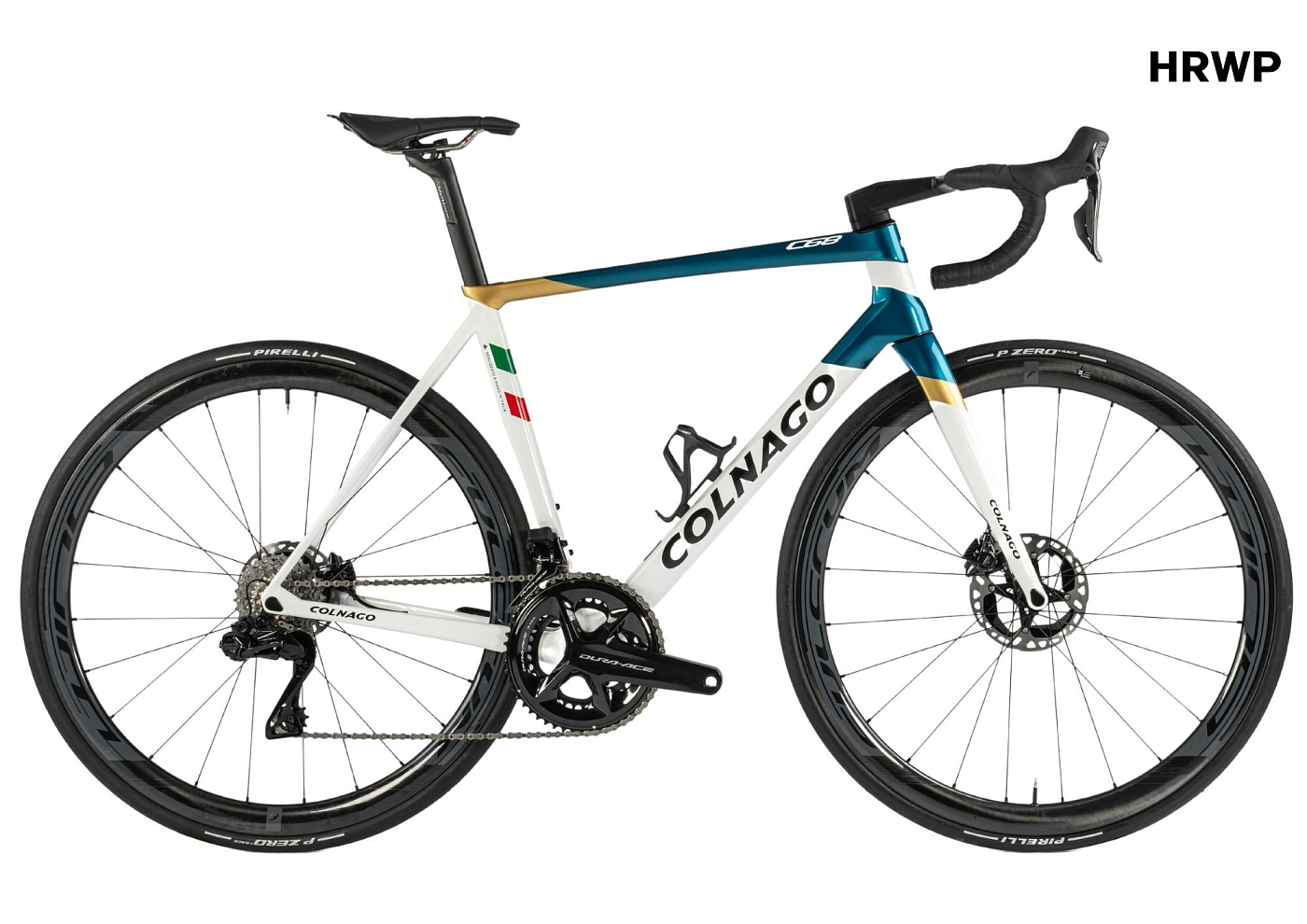 Colnago C68 Disc Ultegra Di2 12v Ursus T37 HRWP / Белый-Голубой