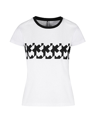 Футболка женская Assos Signature Summer T-Shirt - RS Griffe / Белый