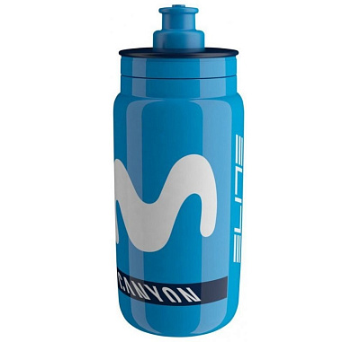 Фляга Elite Fly Canyon Movistar 2022 550мл / Голубой