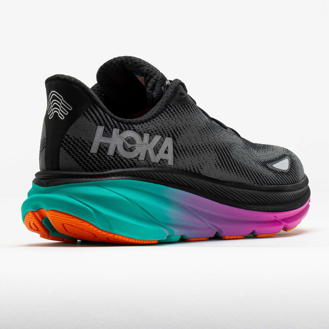 Беговые кроссовки мужские HOKA One One Clifton 9 GTX / Черный-Мультицвет