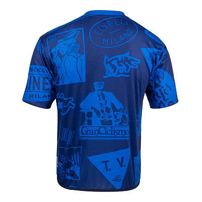 Гравийная/МТБ футболка джерси Cinelli Gravel Tech Tee SS / Granciclismo / Синий