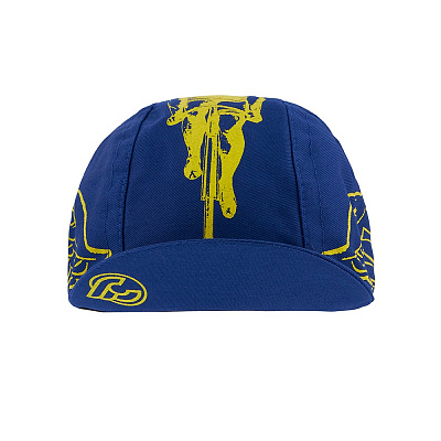 Велокепка Cinelli Cap Milano Bike Veterans Blue