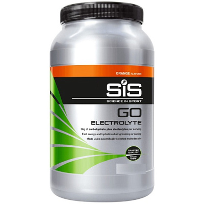 Напиток углеводный SiS GO Electrolyte электролитами в порошке вкус Апельсин, 1кг