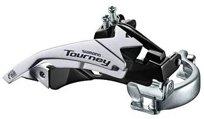 Переключатель передний Shimano Tourney FD-TY500 Front Derailleur / 66-69° / Top Swing / Двусторонняя