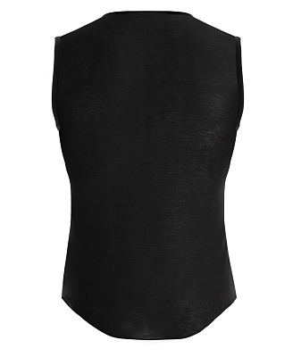 Термомайка без рукавов Santini Dry Baselayer / Черный