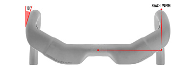 Руль Profile Design Canta Race Carbon Handlebar / Черный