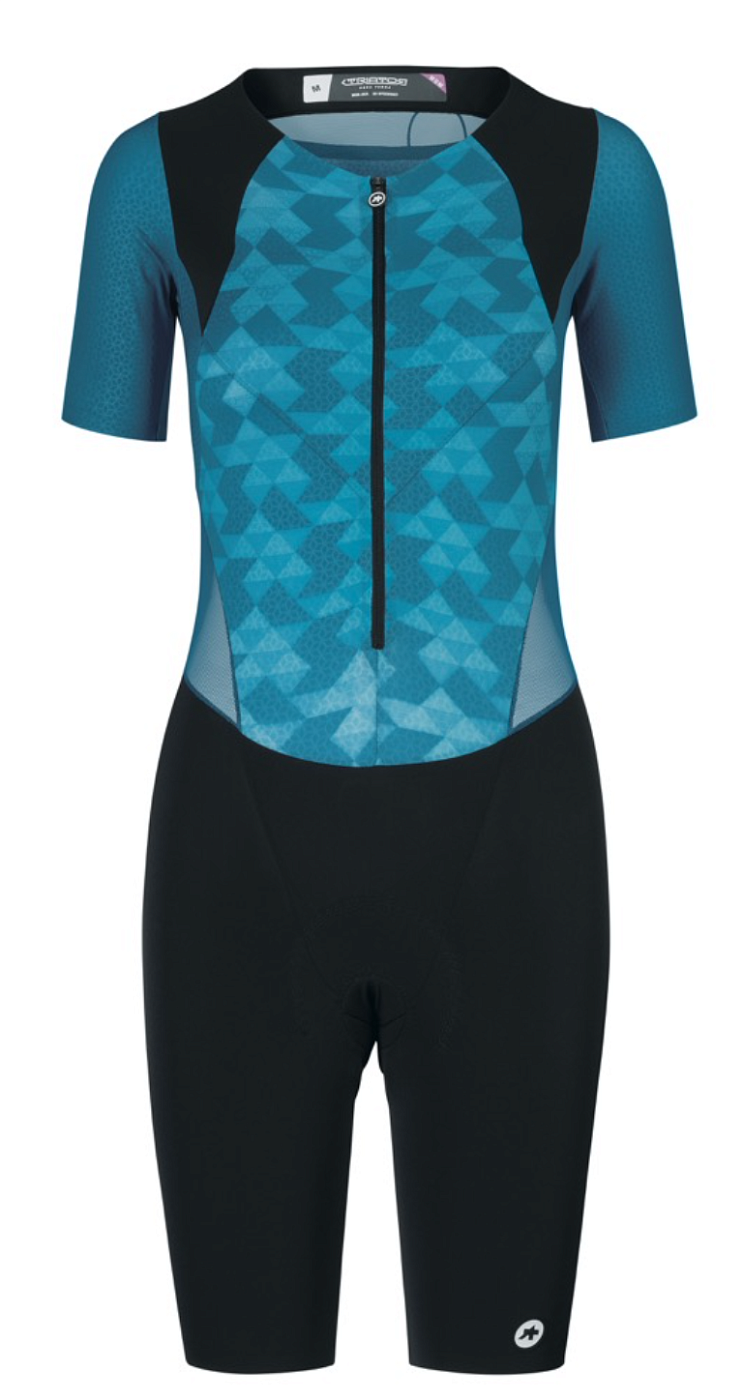 Трисьют женский Assos Triator Women SS Speedsuit / Голубой