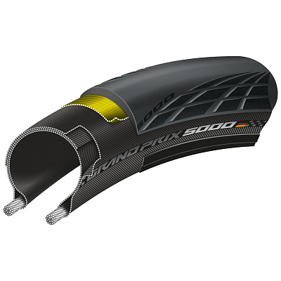 Покрышка Continental Grand Prix 5000 700x23 / Черный